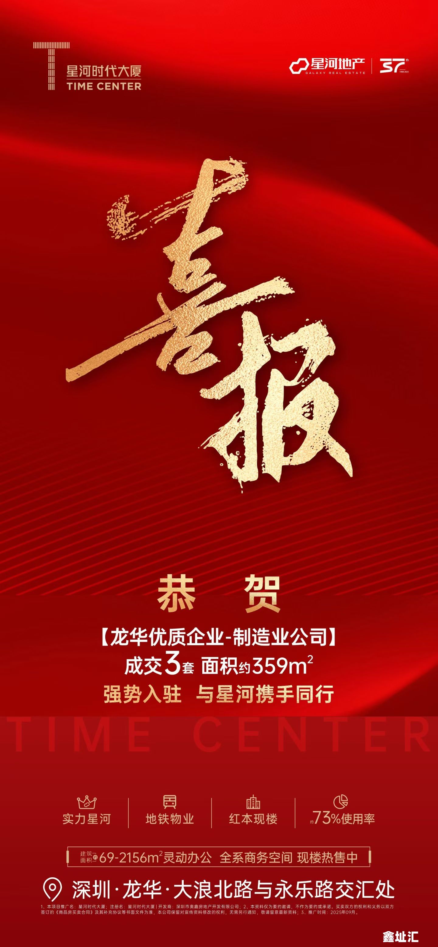 星河时代大厦写字楼成交火爆