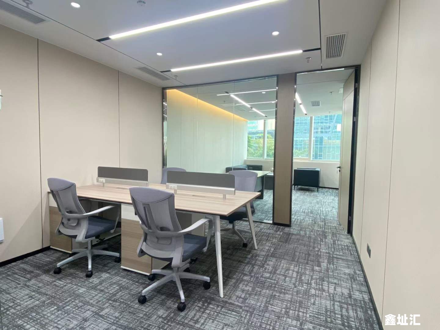 中海大厦 118㎡1+1格局朝北办公室出租 一口价78元/㎡