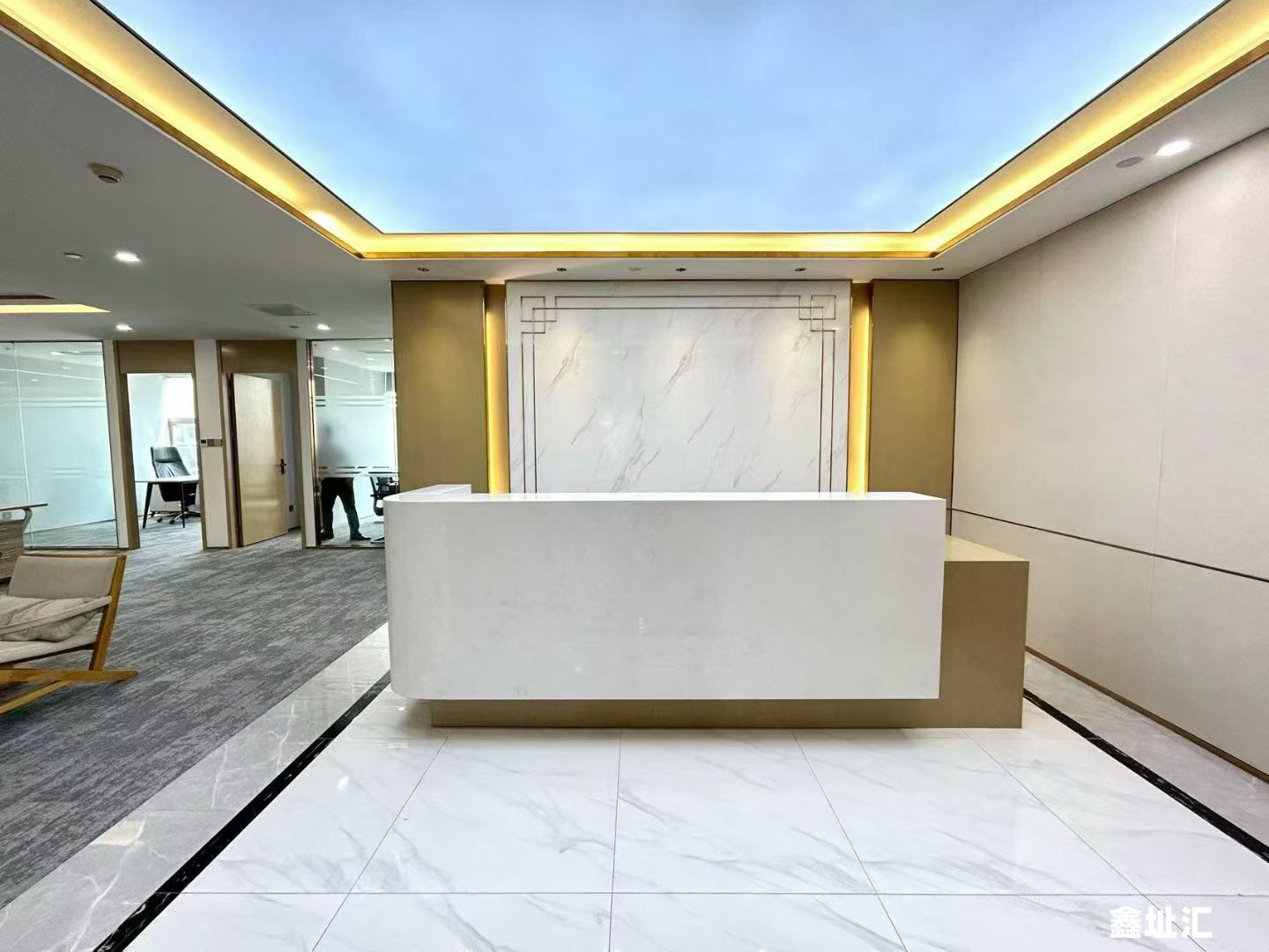 金中环商务大厦办公室出租，会展中心双地铁口物业